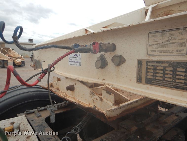 image for item DD4478 2007 Trail Blazer S-4002 bottom dump trailer