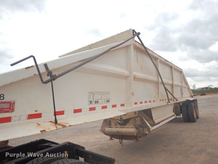 image for item DD4478 2007 Trail Blazer S-4002 bottom dump trailer