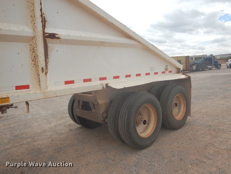 image for item DD4478 2007 Trail Blazer S-4002 bottom dump trailer