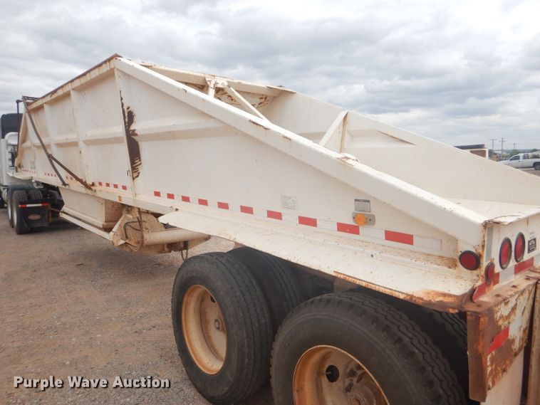 image for item DD4478 2007 Trail Blazer S-4002 bottom dump trailer