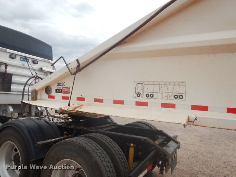 image for item DD4478 2007 Trail Blazer S-4002 bottom dump trailer