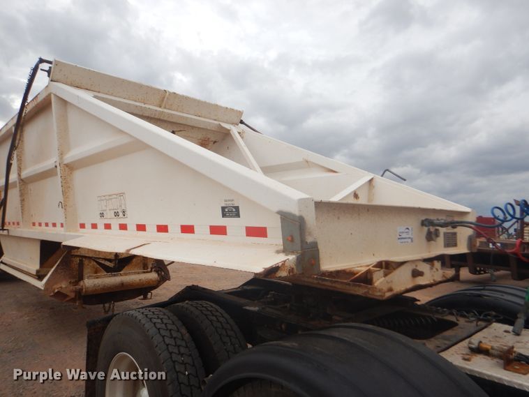 image for item DD4478 2007 Trail Blazer S-4002 bottom dump trailer