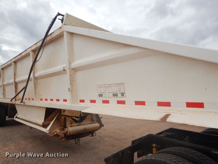 image for item DD4478 2007 Trail Blazer S-4002 bottom dump trailer