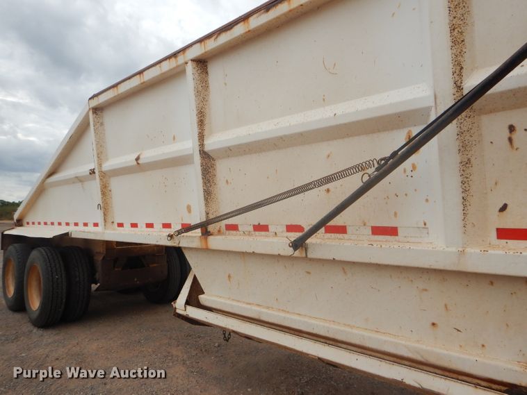 image for item DD4478 2007 Trail Blazer S-4002 bottom dump trailer