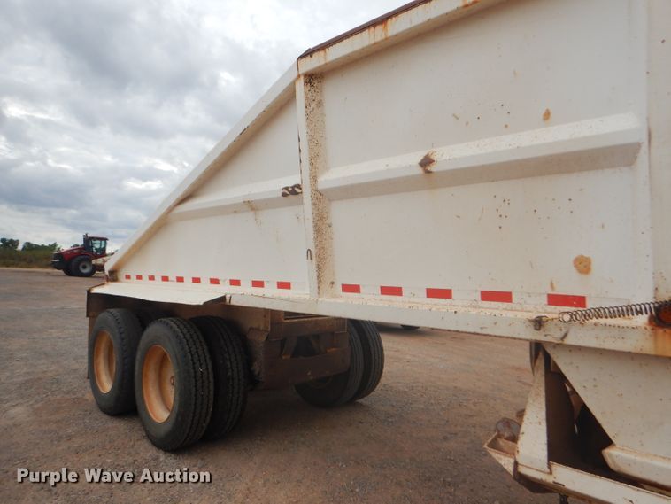 image for item DD4478 2007 Trail Blazer S-4002 bottom dump trailer
