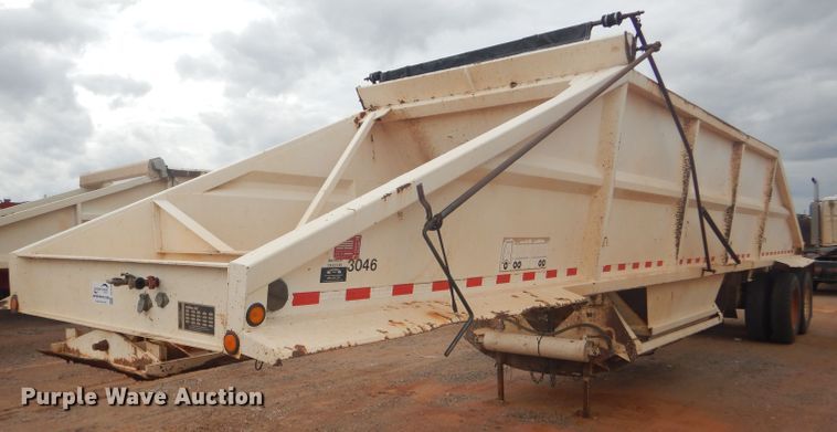 image for item DD4479 2008 Trail Blazer S-4002 bottom dump trailer