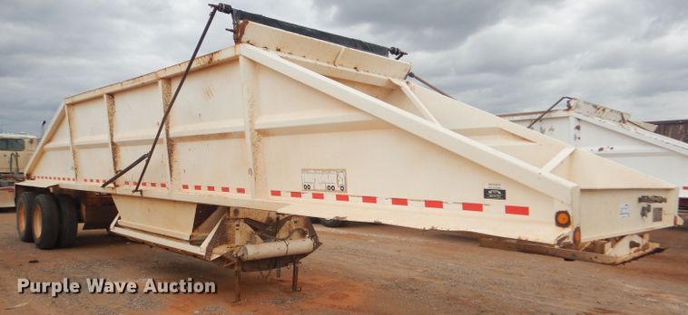 image for item DD4479 2008 Trail Blazer S-4002 bottom dump trailer