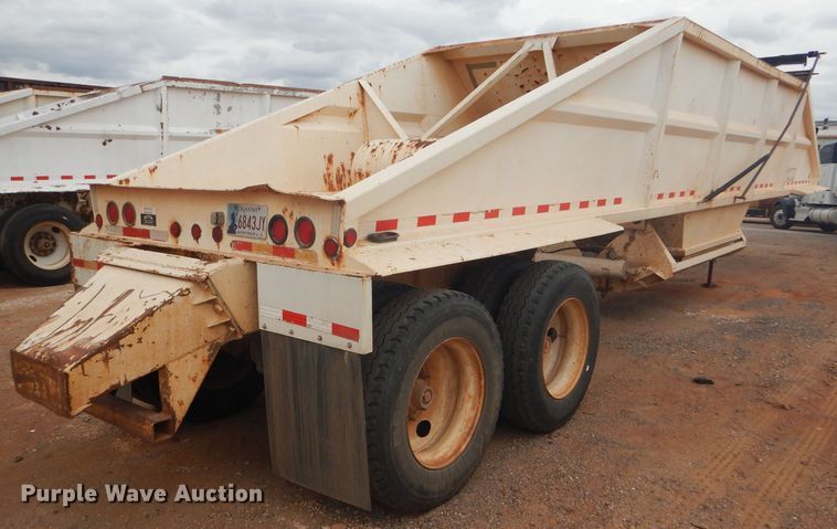 image for item DD4479 2008 Trail Blazer S-4002 bottom dump trailer