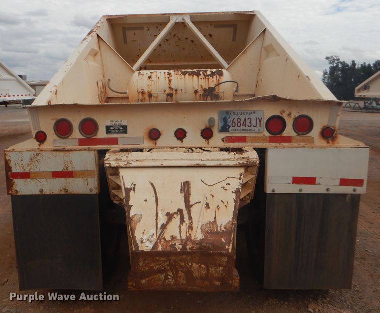 image for item DD4479 2008 Trail Blazer S-4002 bottom dump trailer