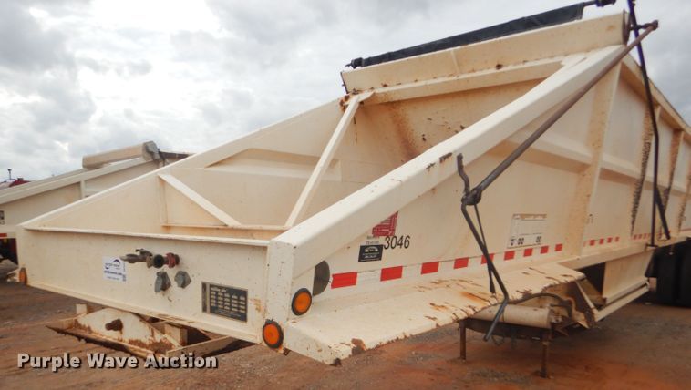 image for item DD4479 2008 Trail Blazer S-4002 bottom dump trailer