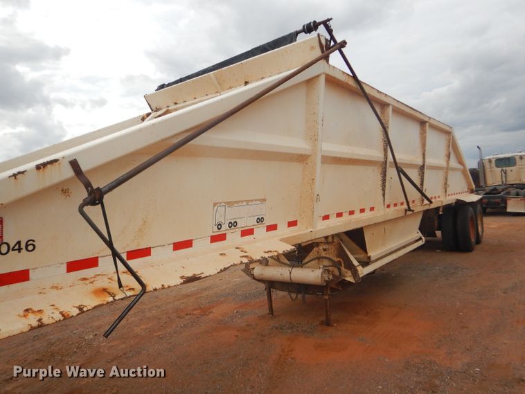 image for item DD4479 2008 Trail Blazer S-4002 bottom dump trailer