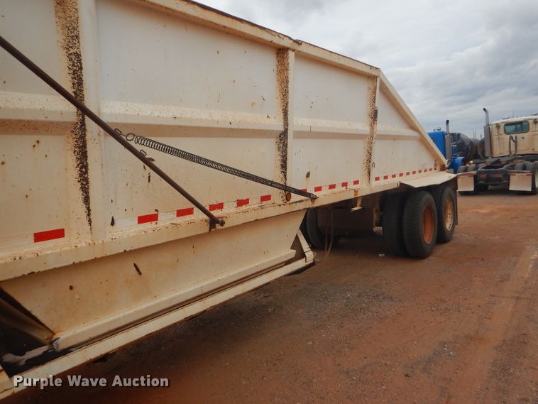 image for item DD4479 2008 Trail Blazer S-4002 bottom dump trailer