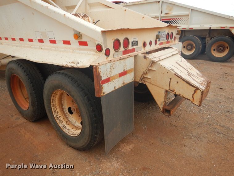 image for item DD4479 2008 Trail Blazer S-4002 bottom dump trailer