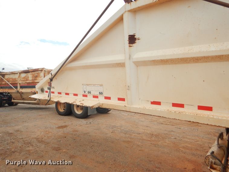 image for item DD4479 2008 Trail Blazer S-4002 bottom dump trailer