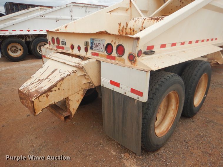 image for item DD4479 2008 Trail Blazer S-4002 bottom dump trailer