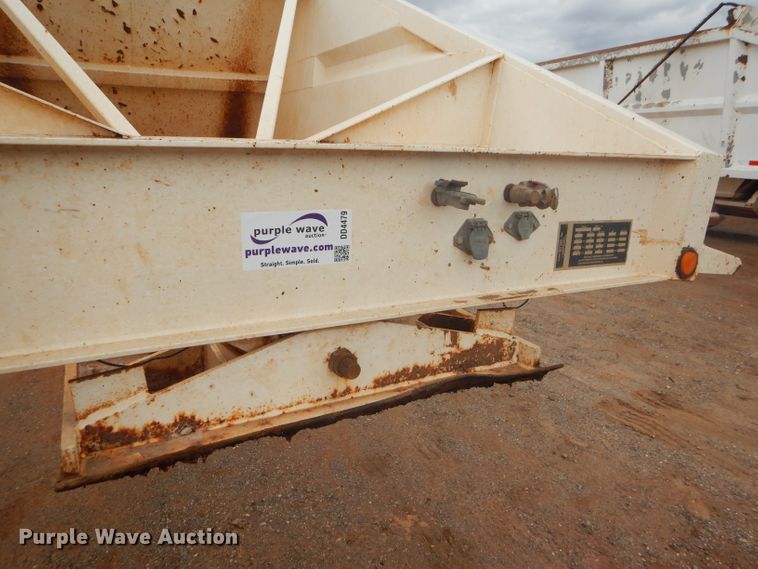 image for item DD4479 2008 Trail Blazer S-4002 bottom dump trailer