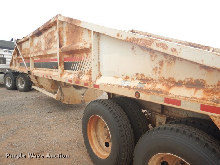 image for item DD4480 2013 Dakota bottom dump trailer