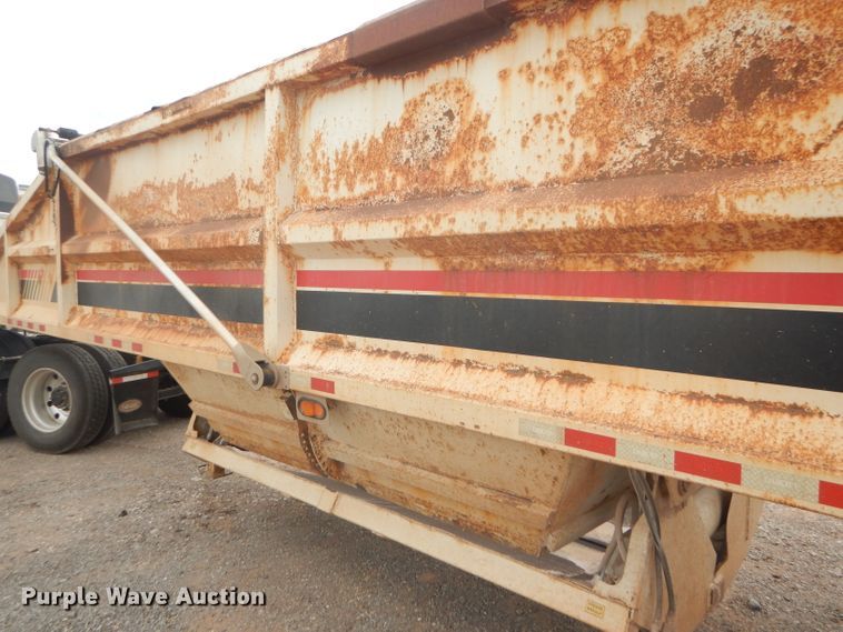 image for item DD4480 2013 Dakota bottom dump trailer