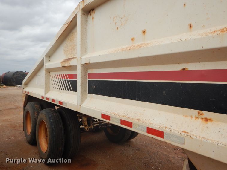 image for item DD4481 2013 Dakota bottom dump trailer