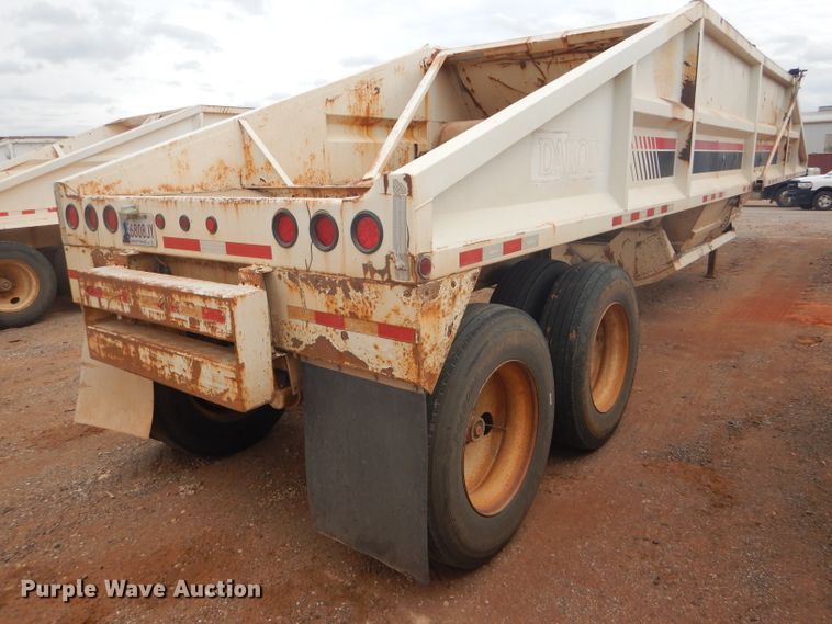 image for item DD4481 2013 Dakota bottom dump trailer