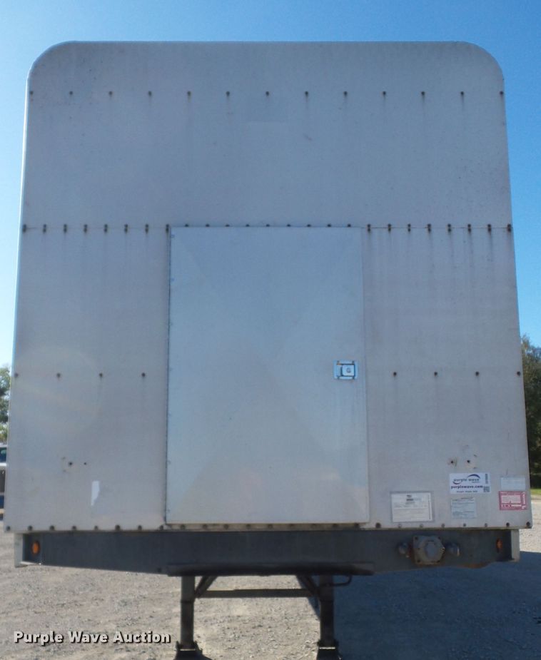 image for item DF0808 1998 Wabash National side curtain flatbed trailer
