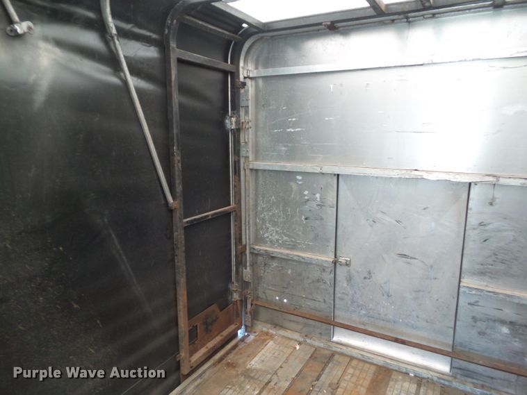 image for item DF0808 1998 Wabash National side curtain flatbed trailer