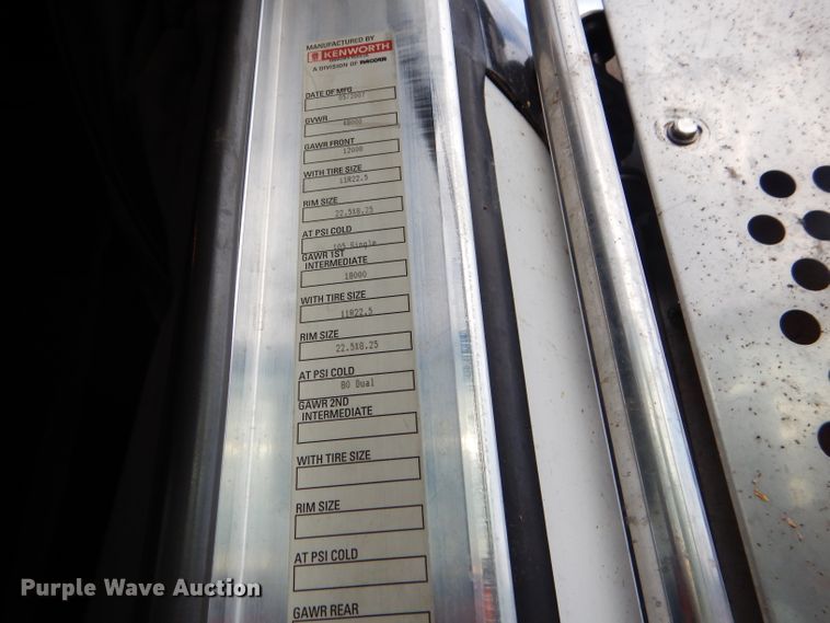 image for item DG0224 2008 Kenworth W900 semi truck