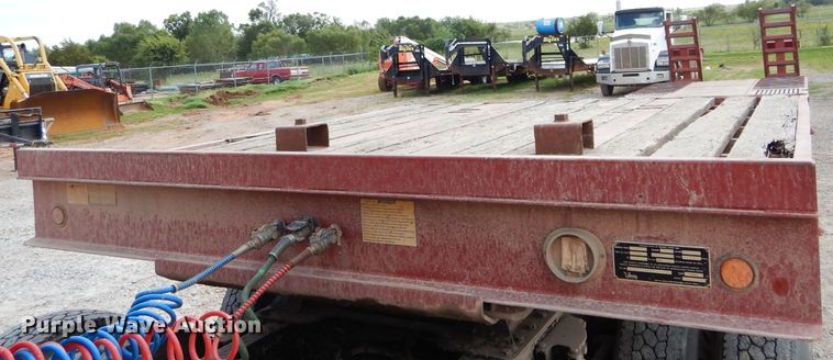 image for item DG4203 2006 Viking VFD46R16F35T drop deck equipment trailer