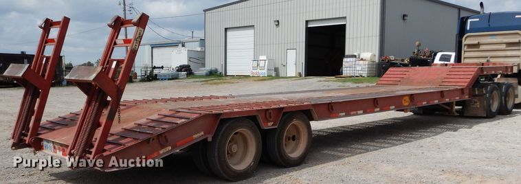 image for item DG4203 2006 Viking VFD46R16F35T drop deck equipment trailer