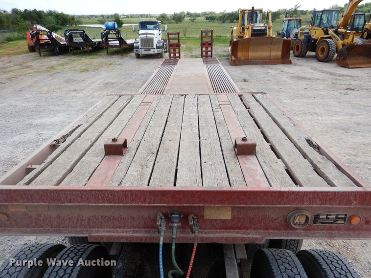 image for item DG4203 2006 Viking VFD46R16F35T drop deck equipment trailer