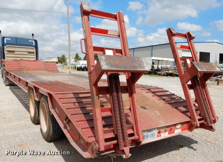 image for item DG4203 2006 Viking VFD46R16F35T drop deck equipment trailer