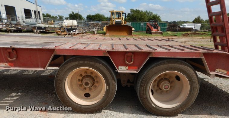 image for item DG4203 2006 Viking VFD46R16F35T drop deck equipment trailer