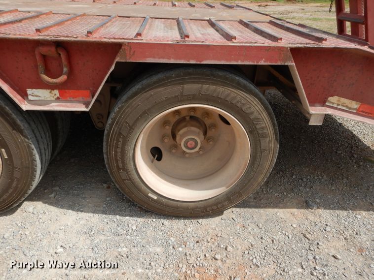 image for item DG4203 2006 Viking VFD46R16F35T drop deck equipment trailer