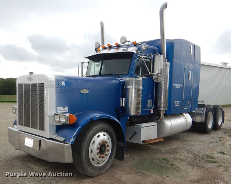 image for item DG4846 1998 Peterbilt 379 semi truck
