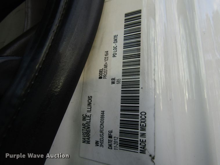 image for item DG6510 2013 International ProStar semi truck