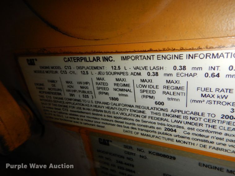 image for item DH2624 2005 Freightliner Columbia semi truck