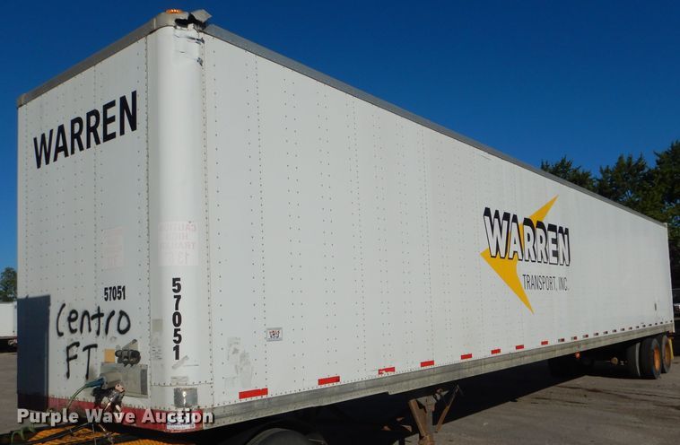 image for item DH6196 2005 Strick dry van trailer