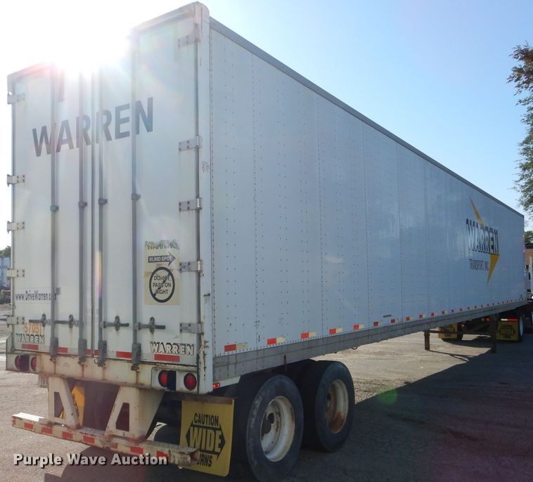 image for item DH6196 2005 Strick dry van trailer