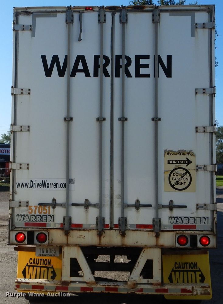 image for item DH6196 2005 Strick dry van trailer