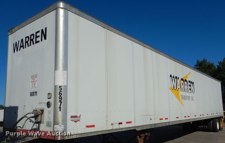 image for item DH6197 2005 Wabash dry van trailer