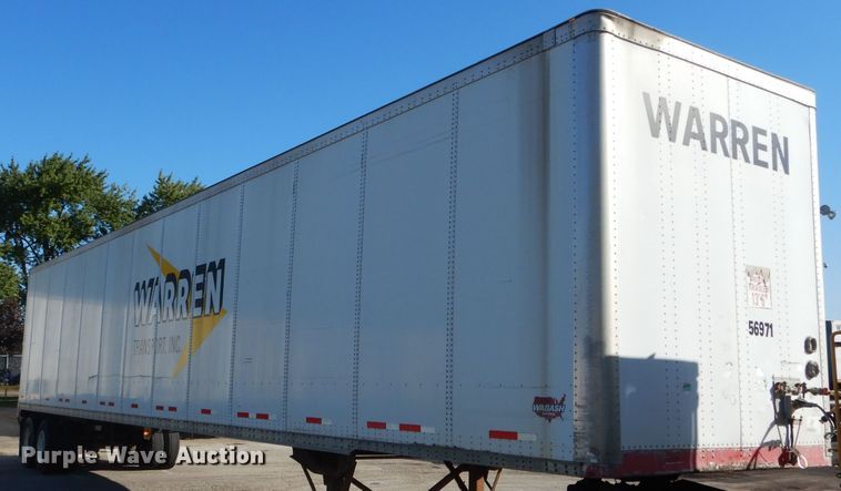 image for item DH6197 2005 Wabash dry van trailer