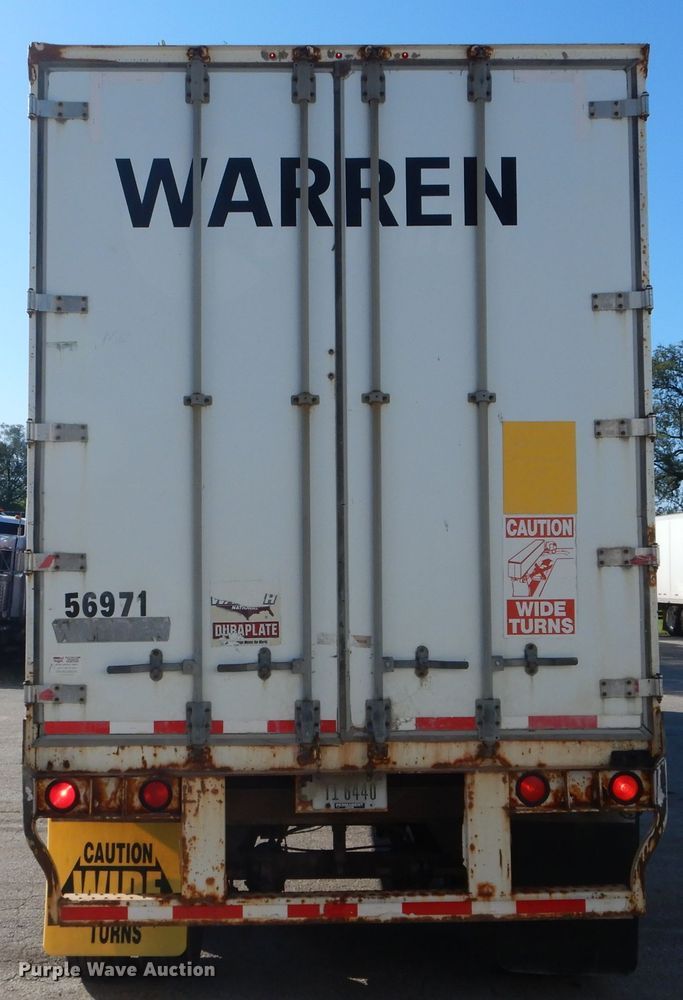 image for item DH6197 2005 Wabash dry van trailer