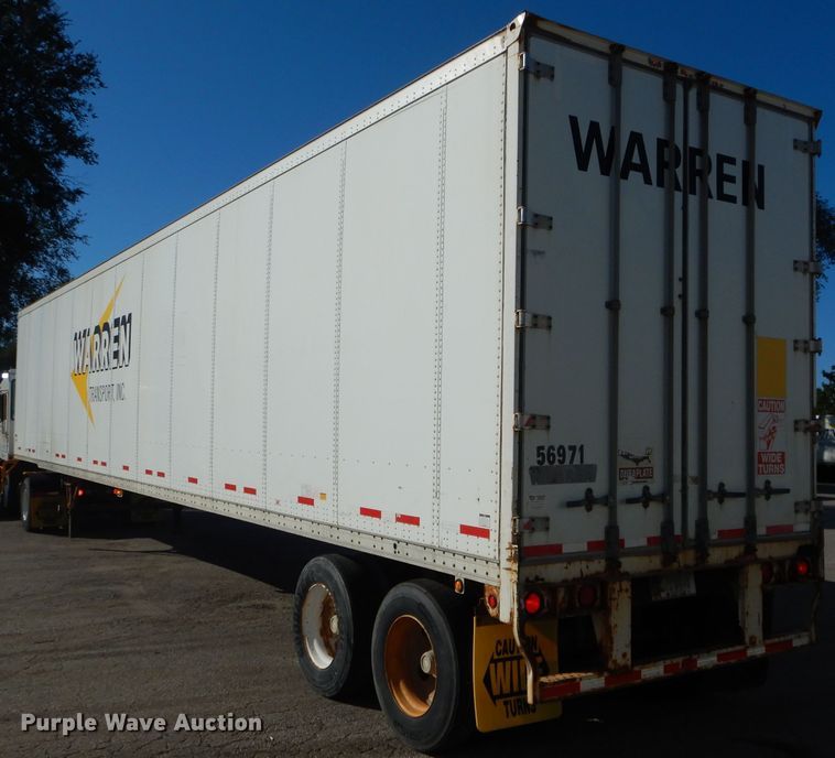 image for item DH6197 2005 Wabash dry van trailer