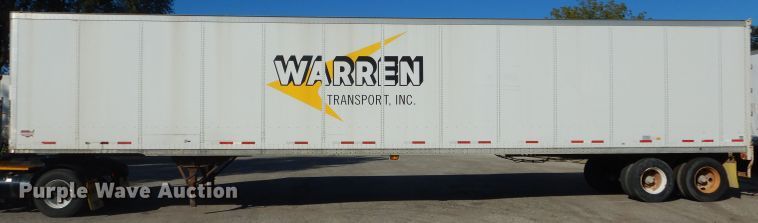 image for item DH6197 2005 Wabash dry van trailer