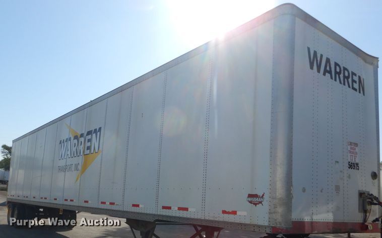 image for item DH6198 2005 Wabash dry van trailer
