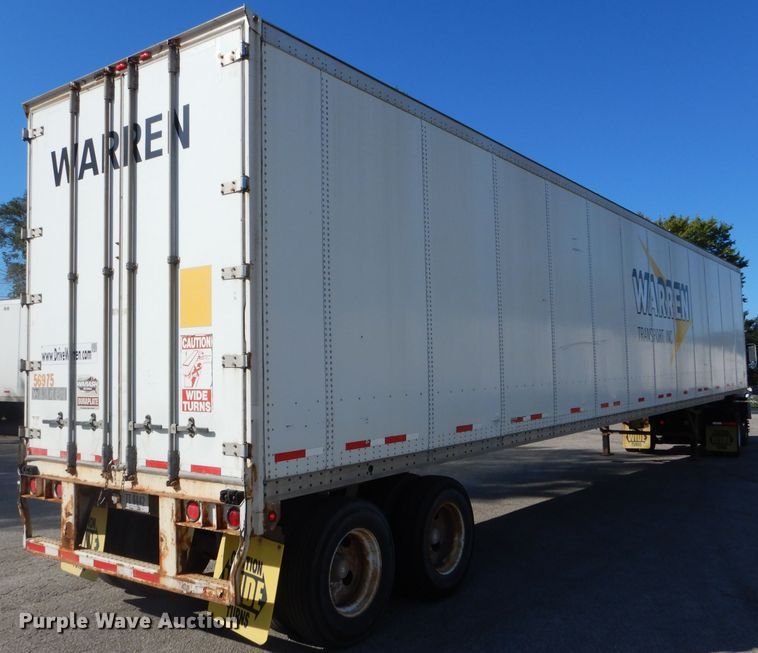 image for item DH6198 2005 Wabash dry van trailer
