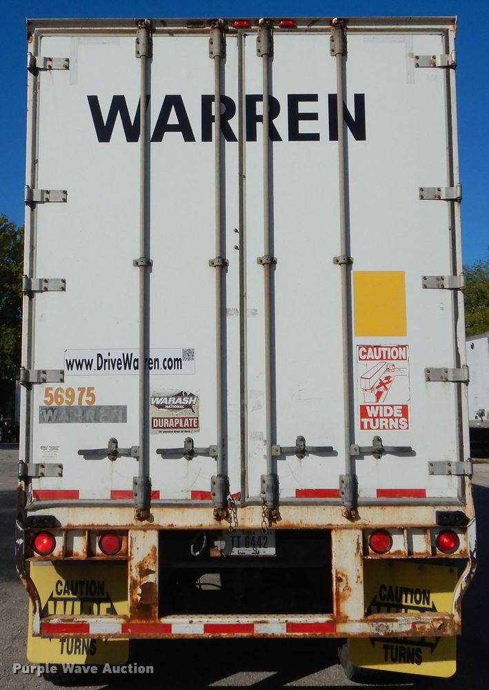 image for item DH6198 2005 Wabash dry van trailer