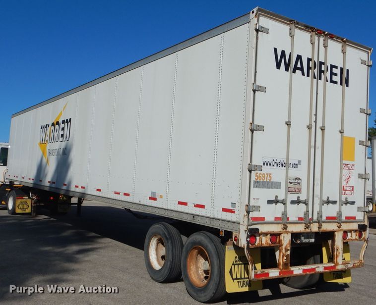image for item DH6198 2005 Wabash dry van trailer