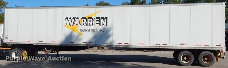 image for item DH6198 2005 Wabash dry van trailer