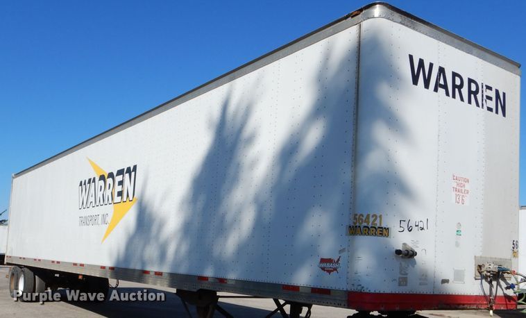 image for item DH6200 2005 Wabash dry van trailer